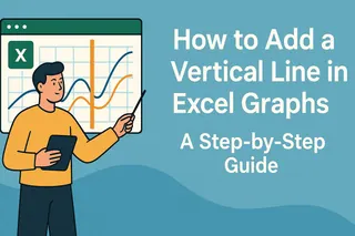 Como Adicionar uma Linha Vertical em Gráficos do Excel: Um Guia Passo a Passo