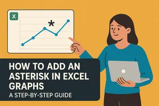 Como Adicionar um Asterisco em Gráficos do Excel: Um Guia Passo a Passo