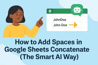 Como Adicionar Espaços no Concatenate do Google Sheets (O Jeito Inteligente da IA)