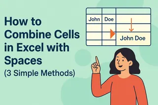 How to Combine Cells in Excel with Spaces (3 Simple Methods)
