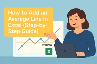 Como Adicionar uma Linha de Média no Excel (Guia Passo a Passo)