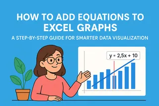 Como Adicionar Equações a Gráficos do Excel: Um Guia Passo a Passo para Visualização de Dados Mais Inteligente