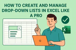 Como Criar e Gerenciar Listas Suspensas no Excel Como um Profissional