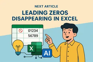 How to Add Leading Zeros in Excel (10-Digit Format Made Easy)
