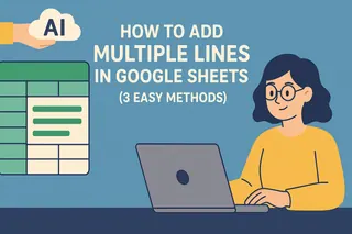 Como Adicionar Várias Linhas no Google Sheets (3 Métodos Fáceis)