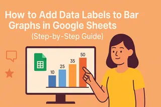 Comment ajouter des étiquettes de données aux graphiques à barres dans Google Sheets (Guide étape par étape)