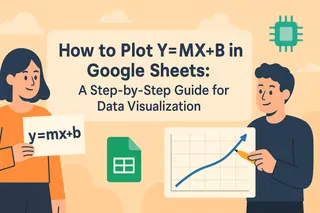 Como Plotar Y=MX+B no Google Sheets: Um Guia Passo a Passo para Visualização de Dados