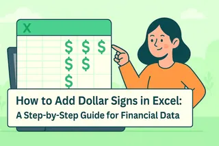 Como Adicionar Sinais de Dólar no Excel: Um Guia Passo a Passo para Dados Financeiros