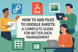 Como Adicionar Arquivos ao Google Sheets: Guia Completo para Melhor Gerenciamento de Dados