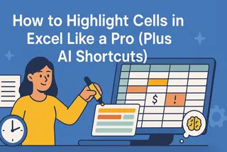 How to Highlight Cells in Excel Like a Pro (Plus AI Shortcuts)