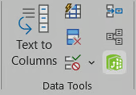 Data Tools pane in Excel data model 21