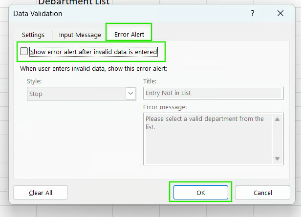 如何在 Excel 下拉式清單中允許其他項目和手動輸入。 21