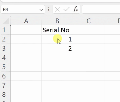 Das Ausfüllkästchen in Excel. 1