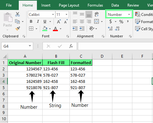 La Remplissage automatique change le formatage dans Excel. 14