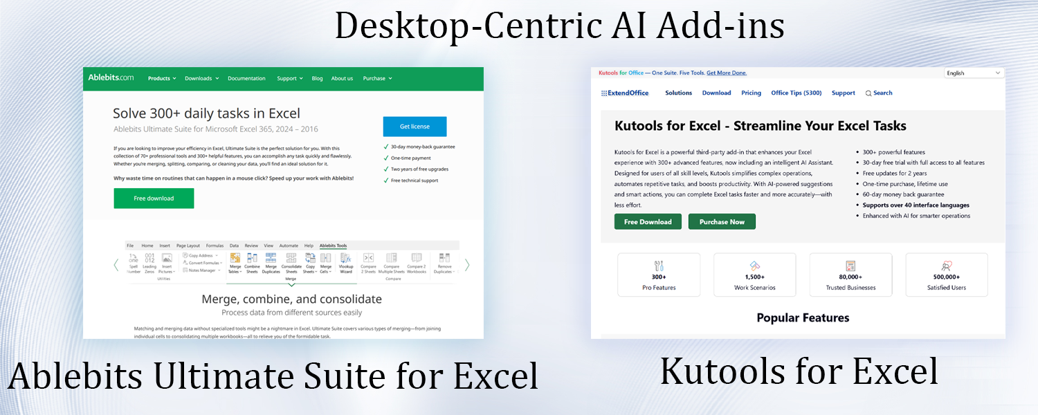 デスクトップ中心AIアドイン