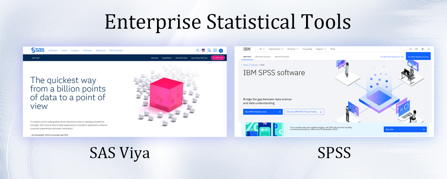 Enterprise Statistical Tools