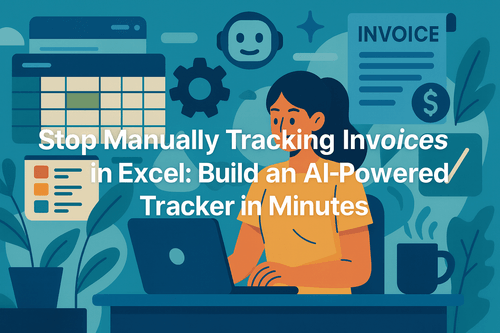 Stop Manually Tracking Invoices in Excel: Build an AI-Powered Tracker in Minutes