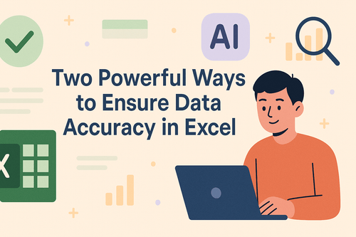 Dos formas poderosas de garantizar la precisión de datos en Excel