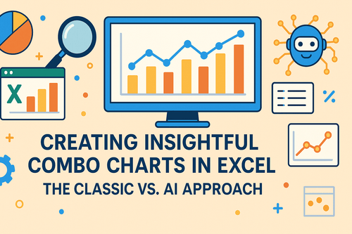 Creating Insightful Combo Charts in Excel The Classic vs. AI Approach