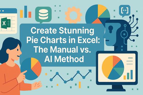 Create Stunning Pie Charts in Excel: The Manual vs. AI Method