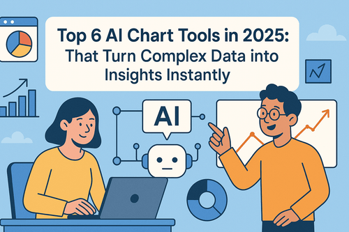 Top 6 Ferramentas de IA para Gráficos em 2025: Transformando Dados Complexos em Insights Instantaneamente