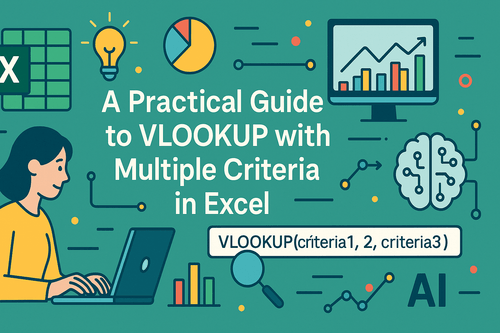 Una guía práctica para VLOOKUP con múltiples criterios en Excel