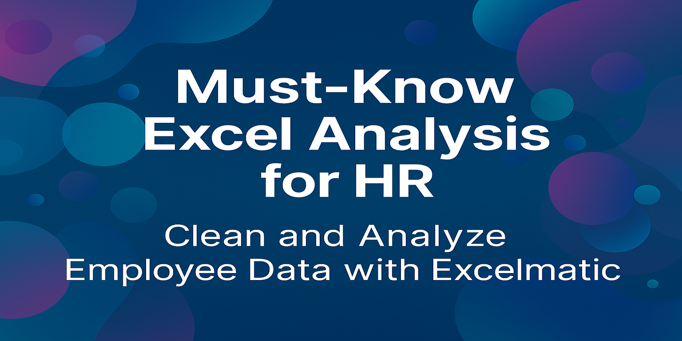幾秒鐘內用 Excelmatic 修復混亂的 HR 員工資料