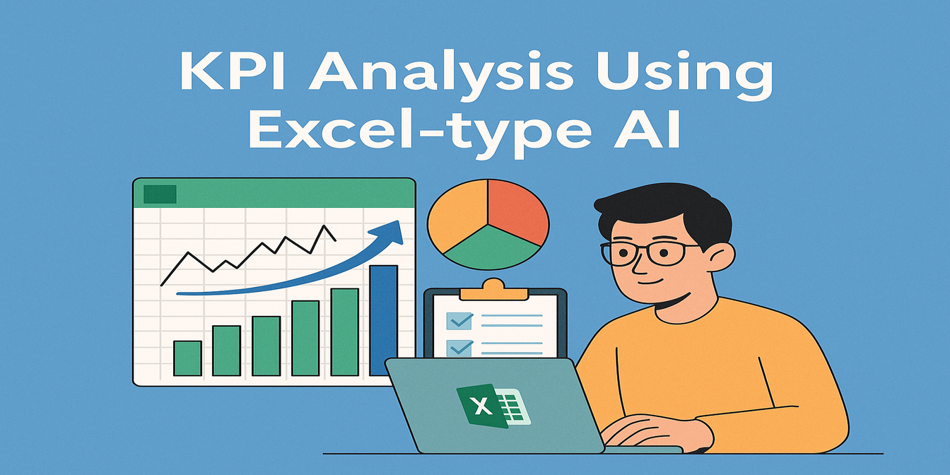 Einfache KPI-Metrikanalyse mit Excelmatic: Von Chaos zur Klarheit