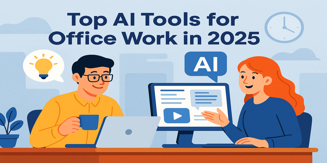 Meilleurs outils d'IA pour le travail de bureau en 2025 : Du chaos des tableaux à la productivité zen