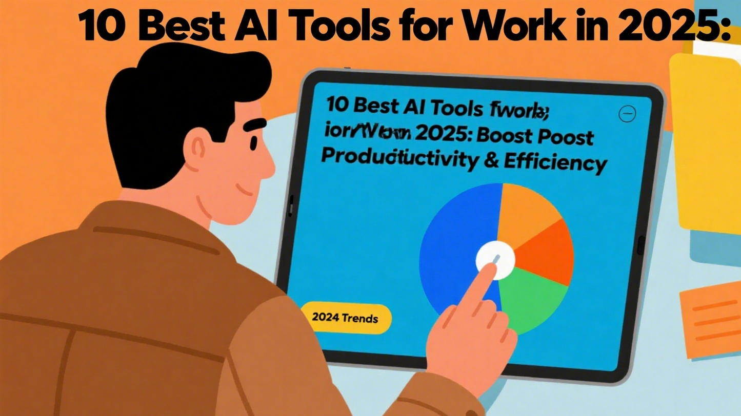2025年仕事に役立つAIツール5選：生産性と効率を向上