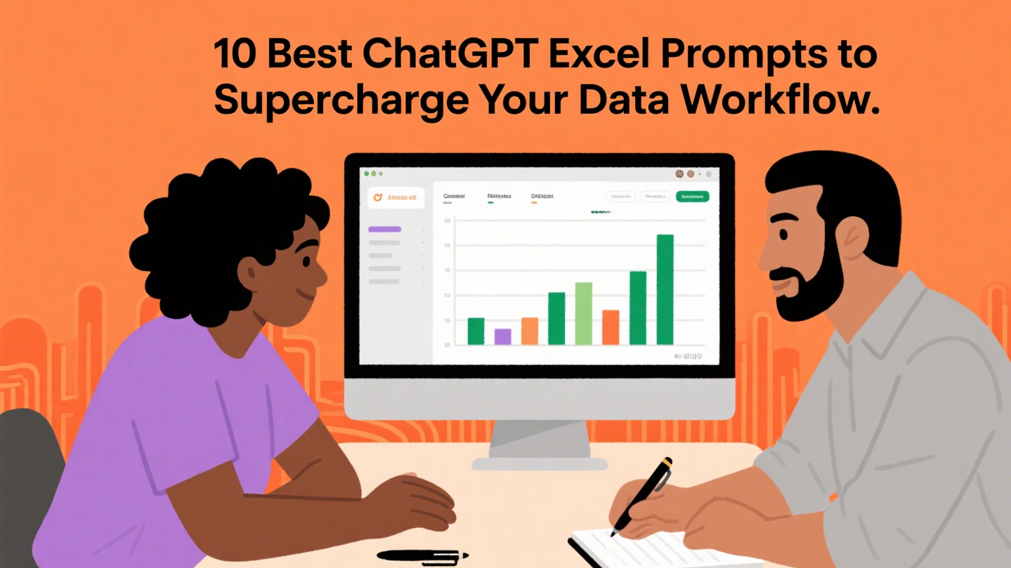 10 mejores prompts de ChatGPT para Excel para potenciar tu flujo de trabajo con datos