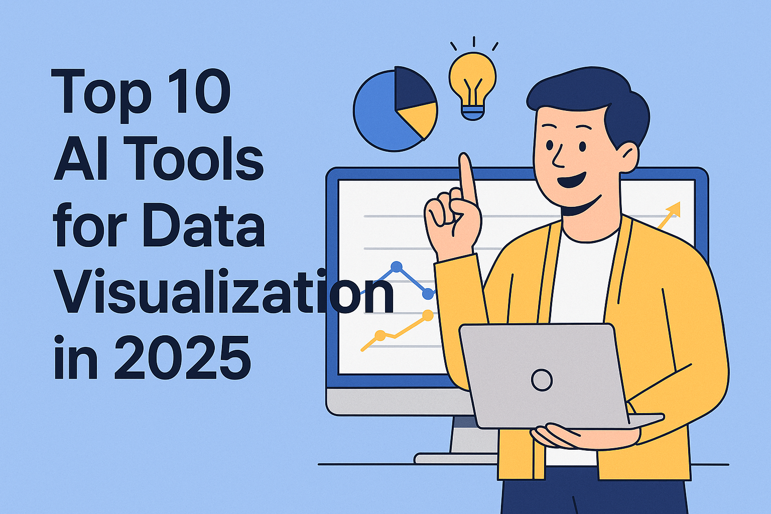 Los 10 mejores herramientas de IA para visualización de datos en 2025: Transforma datos en bruto en información accionable