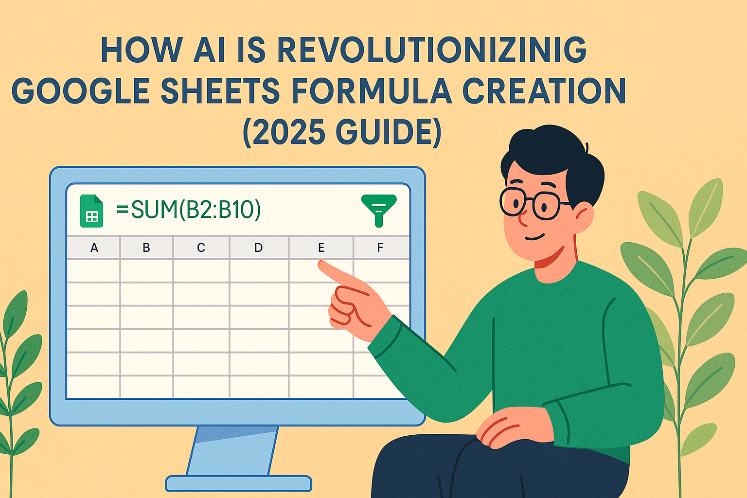 Cómo la IA está revolucionando la creación de fórmulas en Google Sheets (Guía 2025)