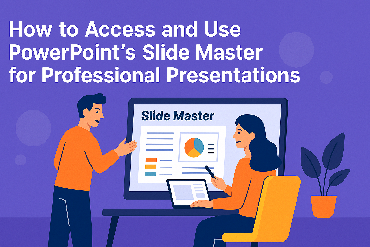 프레젠테이션을 위한 PowerPoint 슬라이드 마스터 사용법