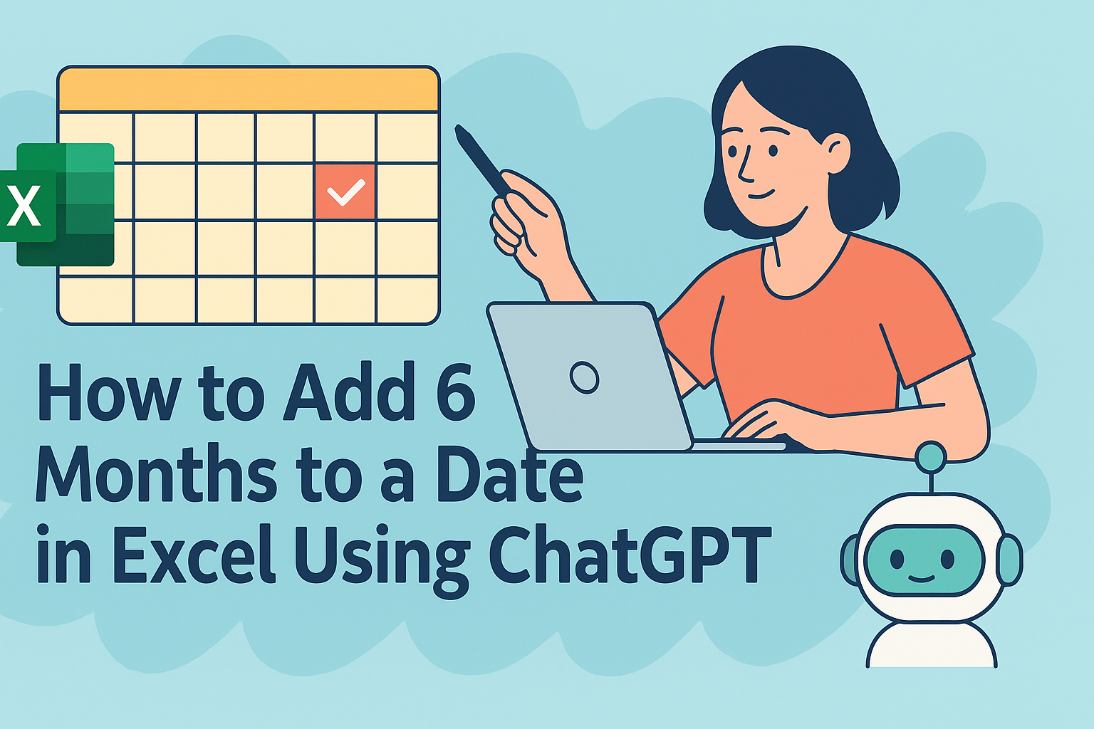 Como Adicionar 6 Meses a uma Data no Excel Usando o ChatGPT