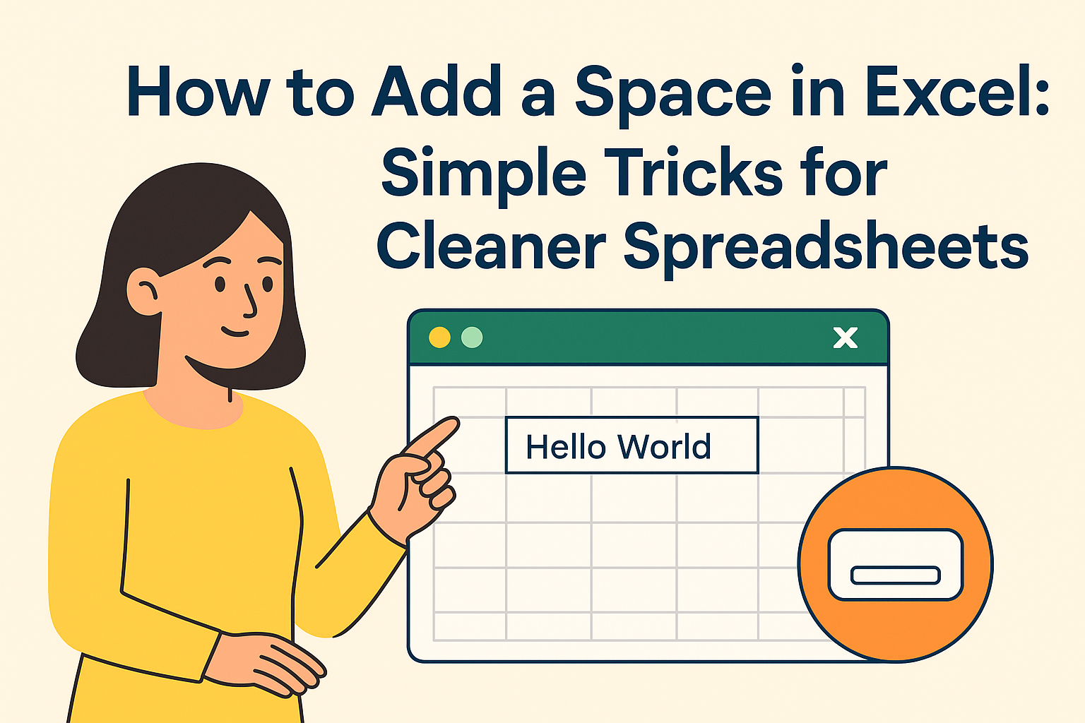 How to Add a Space in Excel: Simple Tricks for Cleaner Spreadsheets