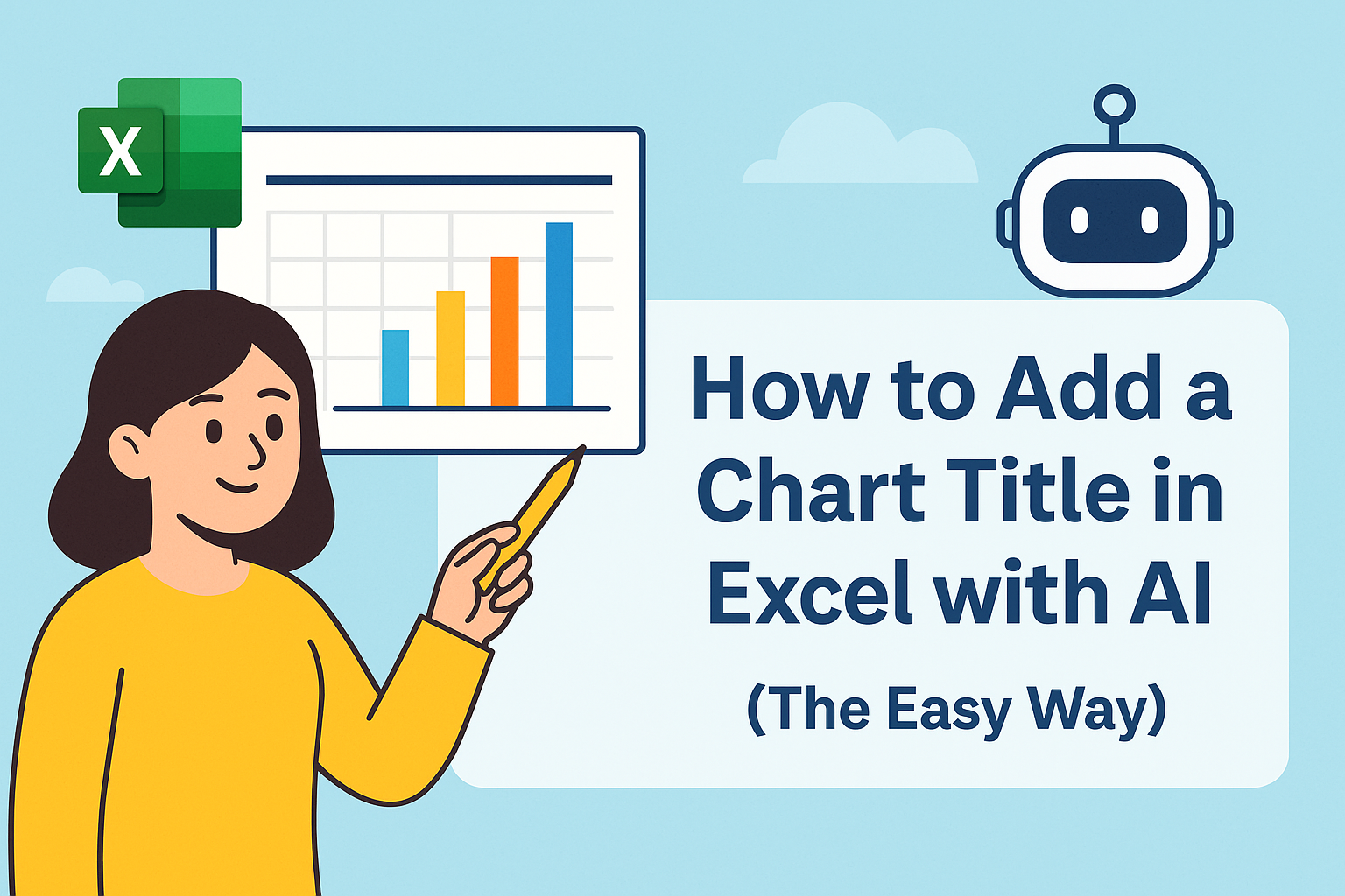 How to Add a Chart Title in Excel with AI (The Easy Way)