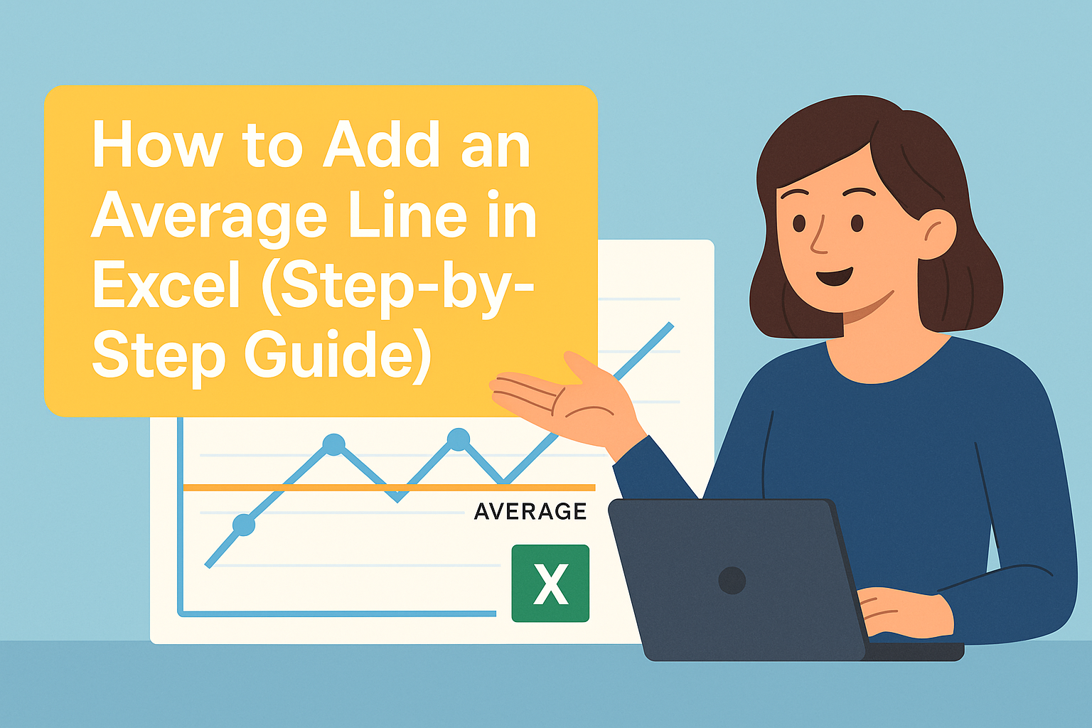 How to Add an Average Line in Excel (Step-by-Step Guide)