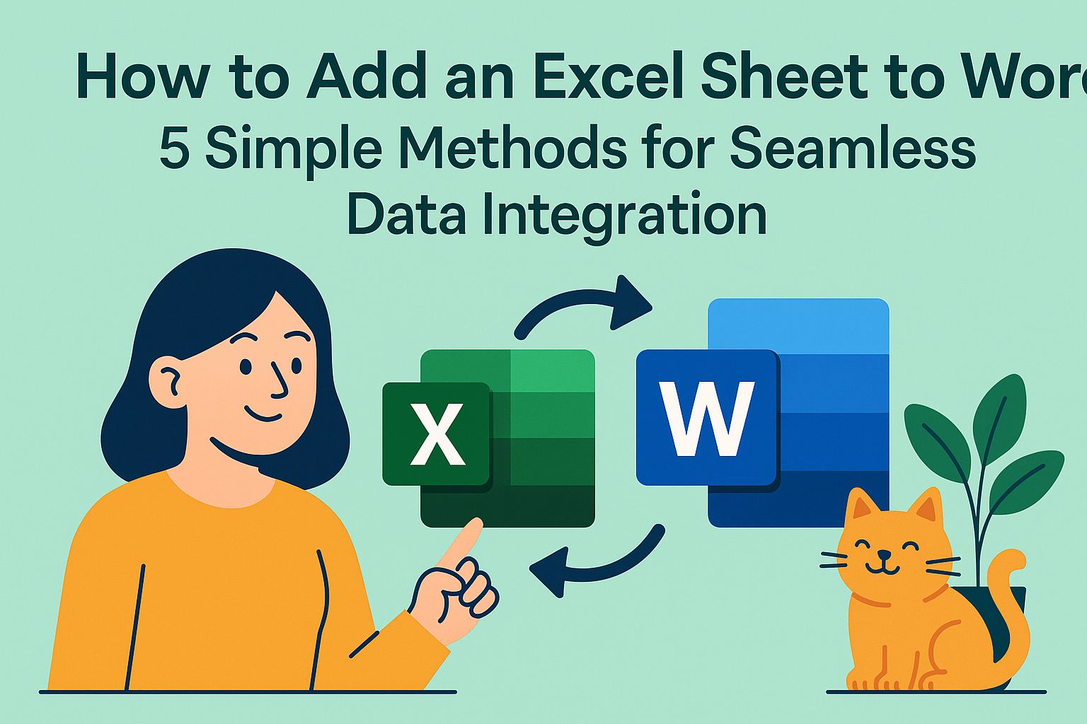 How to Add an Excel Sheet to Word: 5 Simple Methods for Seamless Data Integration