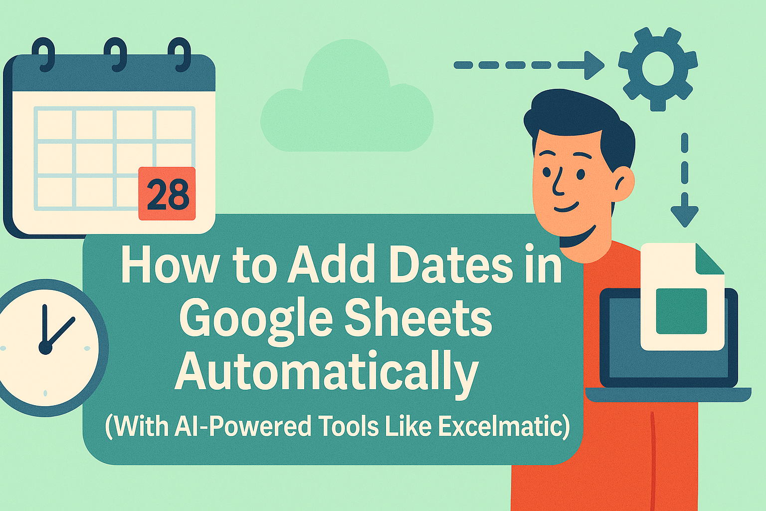 How to Add Dates in Google Sheets Automatically (With AI-Powered Tools Like Excelmatic)