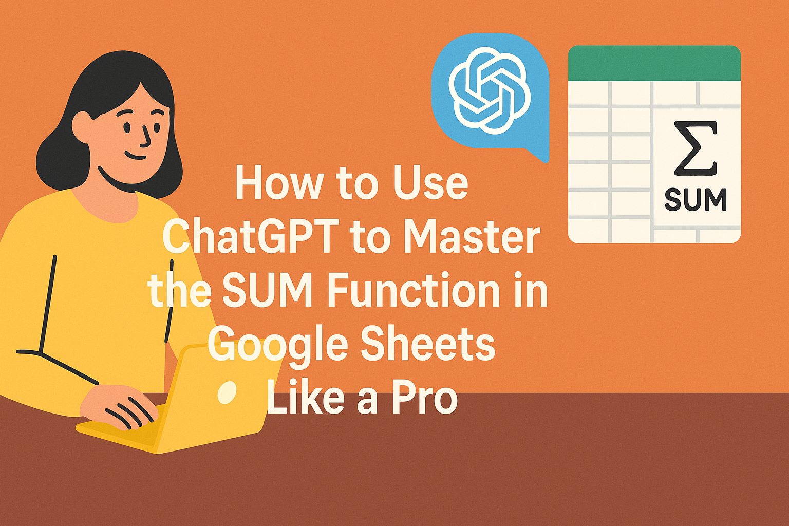 Como Usar o ChatGPT para Dominar a Função SOMA no Google Sheets Como um Profissional