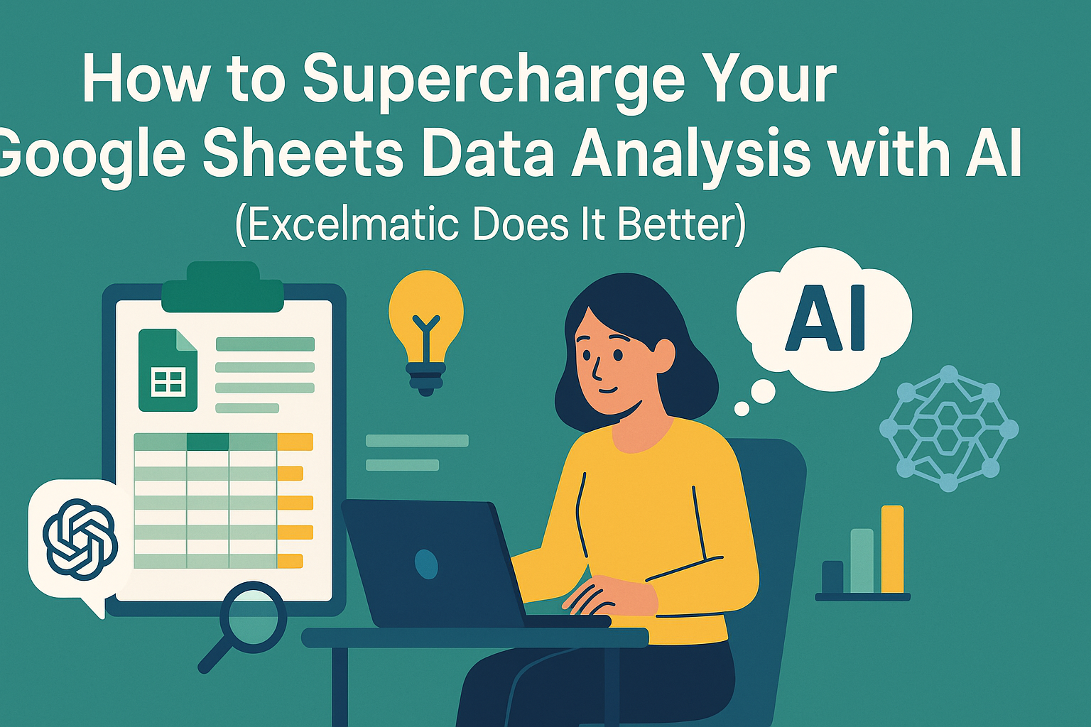 Wie Sie Ihre Google Sheets-Datenanalyse mit KI verbessern (Excelmatic macht es besser)
