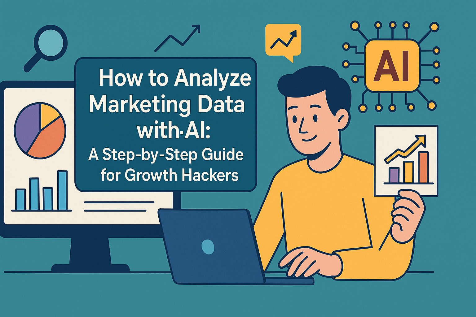 Wie man Marketing-Daten mit KI analysiert: Eine Schritt-für-Schritt-Anleitung für Growth Hacker