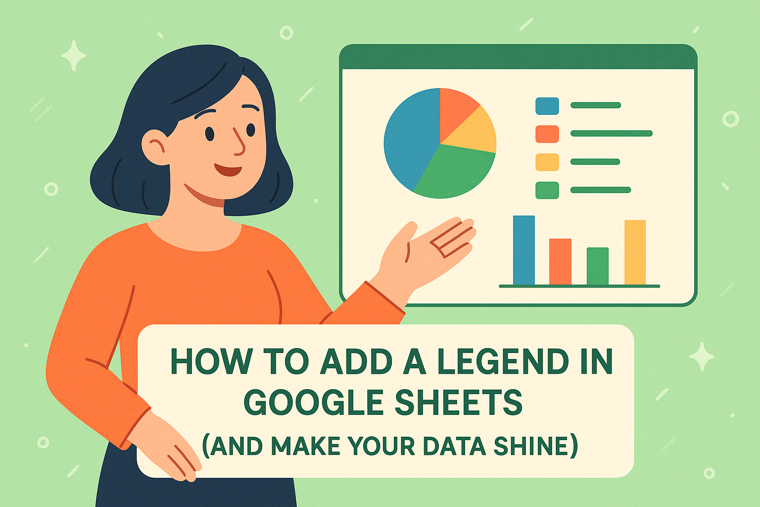 Google 스프레드시트에서 범례 추가하는 방법 (데이터를  돋보이게 만드는 법)