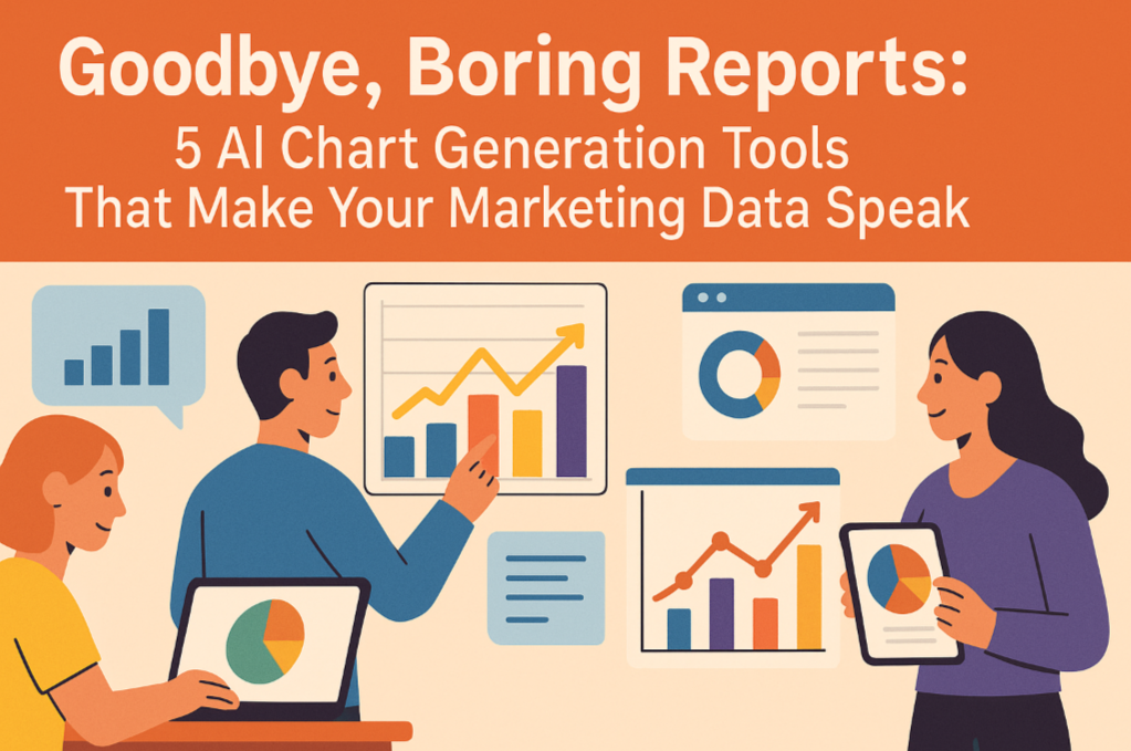 Adiós a los informes aburridos: 5 herramientas de generación de gráficos con IA que hacen hablar tus datos de marketing