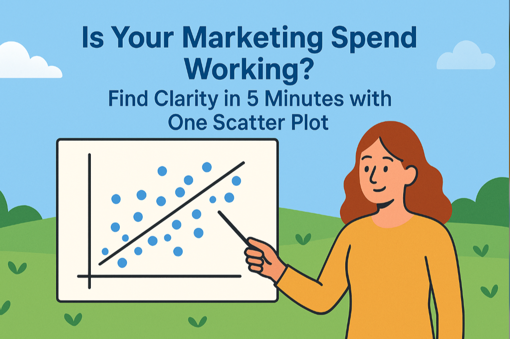 Votre budget marketing est-il efficace ? Obtenez des réponses en 5 minutes avec un seul nuage de points