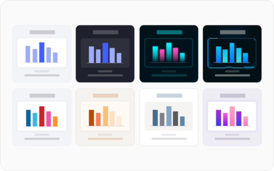 Rich dashboard themes