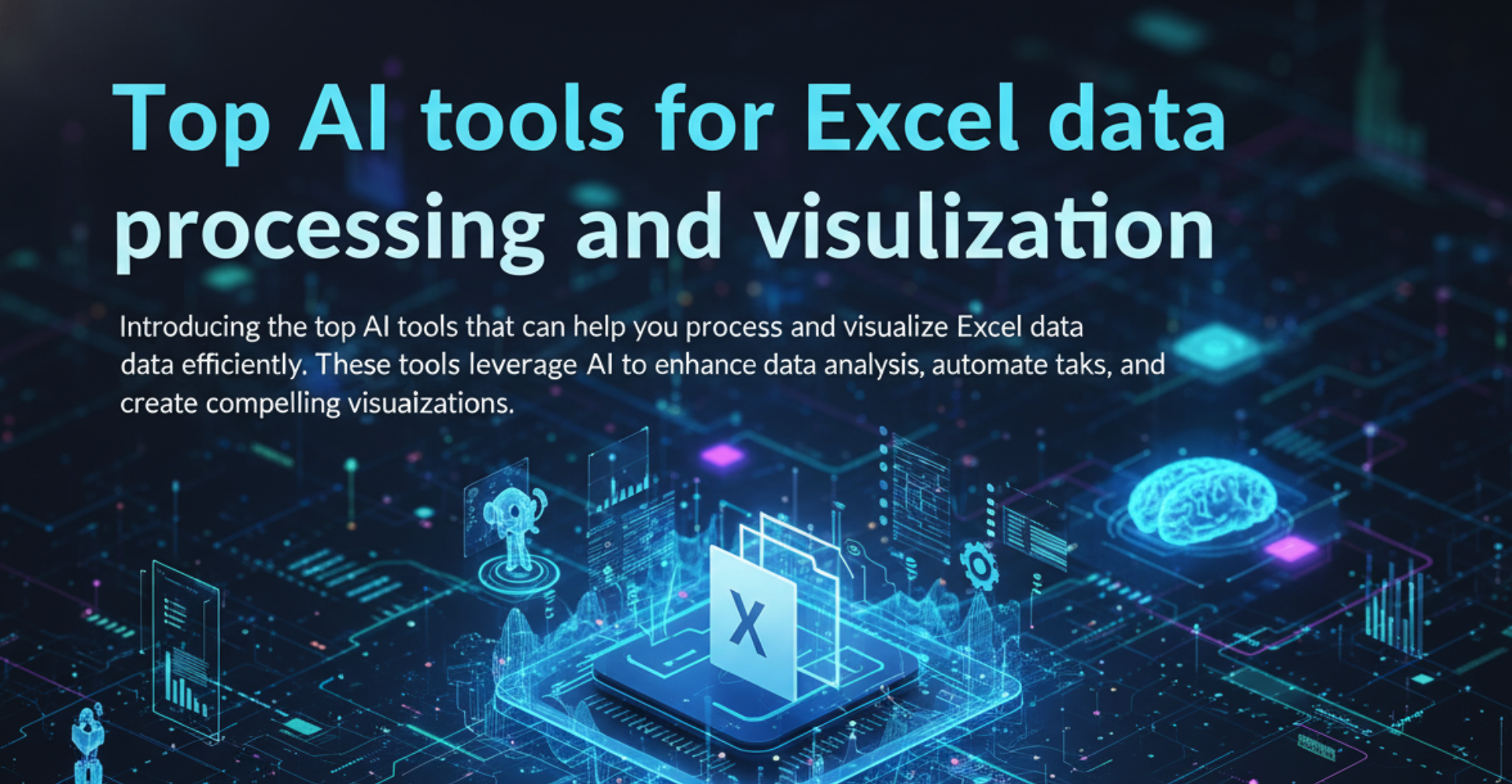 Top AI Tools for Excel data processing and visualization
